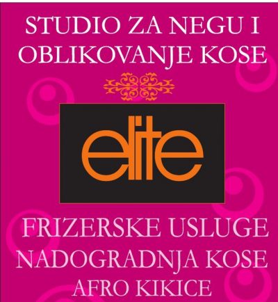 Elitne frizure &#8211; Studio Elite, Nova Pazova