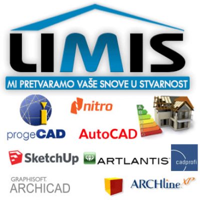 LIMIS doo &#8211; Projektni biro, CAD Programi